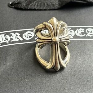 Stylish Silver Cross Ring
